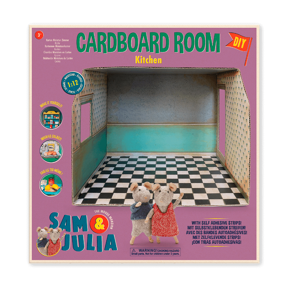 Habitación de cartón - Cocina Sam & Julia