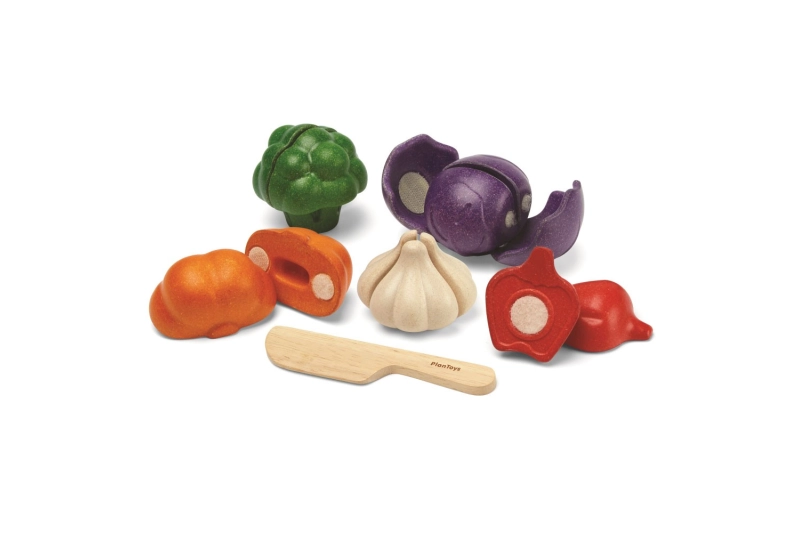 Set de 5 vegetales para cortar