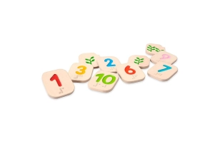 NÚMEROS EN BRAILLE DE 1-10