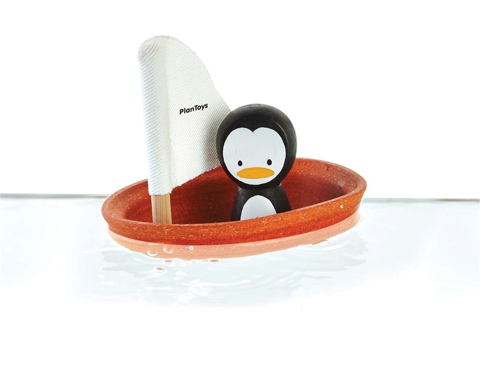 Barqueta amb pingüi