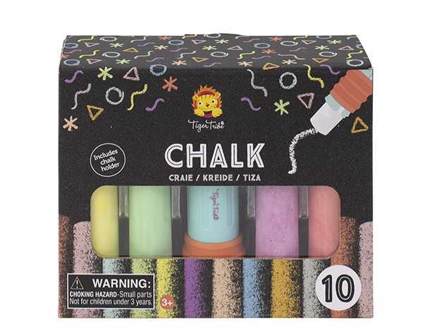 Tizas Chalk 10 unidades