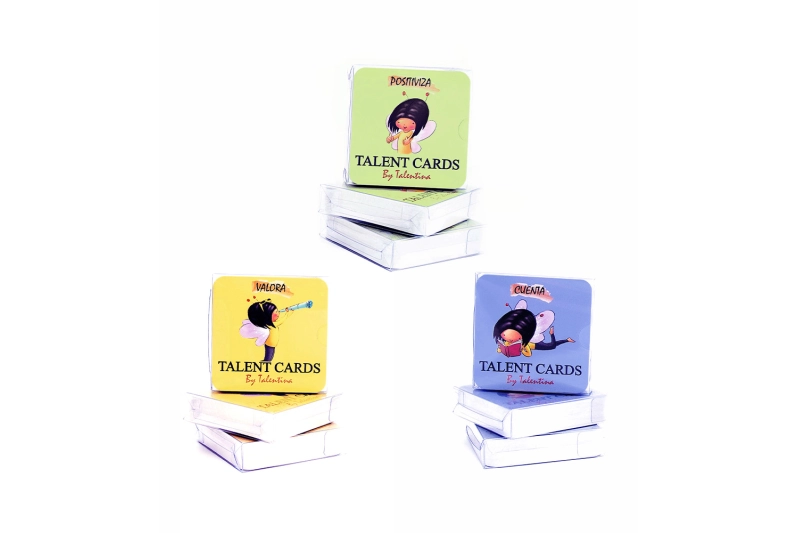 Talent Cards Pack Valora, Positiviza i Cuenta (Cas