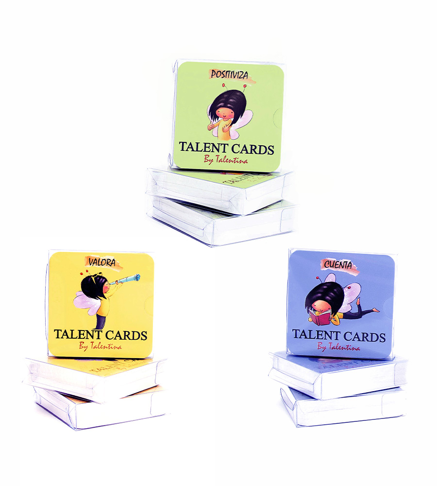 Talent Cards Pack Valora, Positiviza i Cuenta (Cas