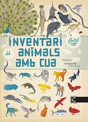 Inventari il·lustrat d'animals amb cua 