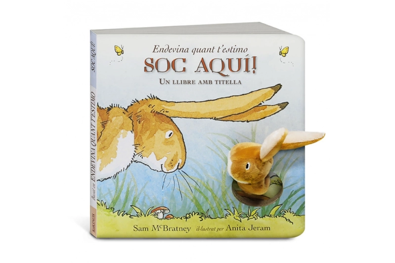 Endevina quan t'estimo. Soc aquí! un llibre amb ti