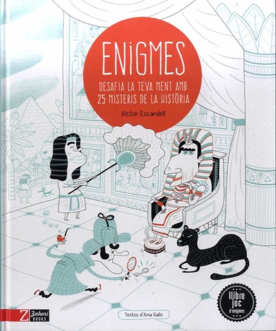 Enigmes, desafia la teva ment amb 25 misteris de la història (Ed. catalán)