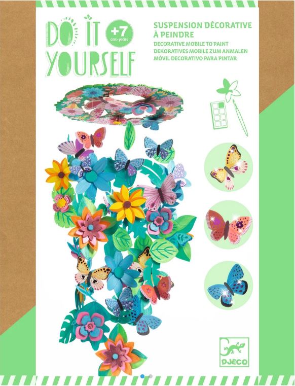 DIY mòbil decoratiu per pintar