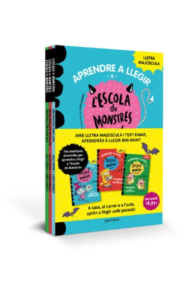 Pack L'escola de Monstres. Llibres 1-3