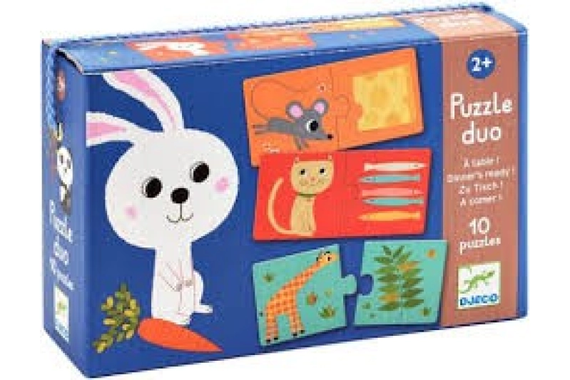 El meu primer trencaclosques duo a menjar