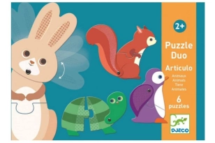 Puzzle Duo animales