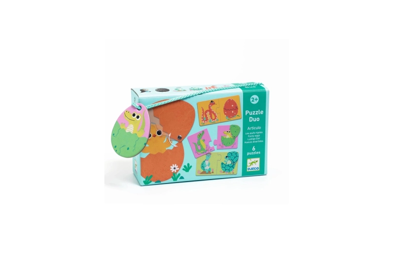 Mi primer rompecabezas dúo huevos divertidos