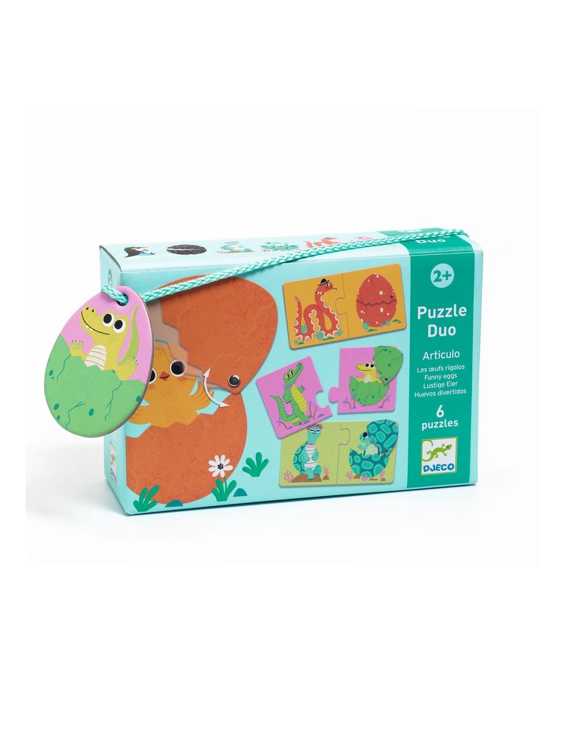 Mi primer rompecabezas dúo huevos divertidos