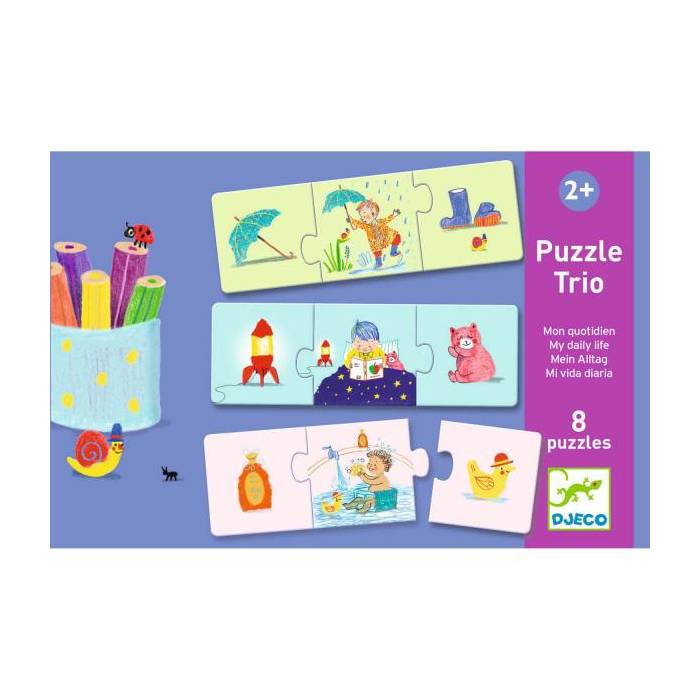 Mi primer rompecabezas trío mi vida diaria