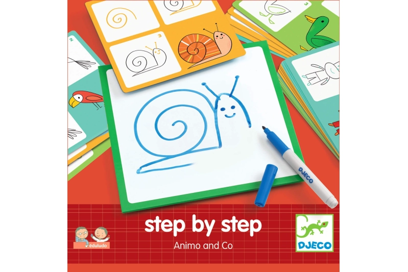 EDULUDO STEP BY STEP ANIMALS & CO