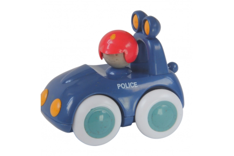 Vehículo de bioplástico: Baby Policias