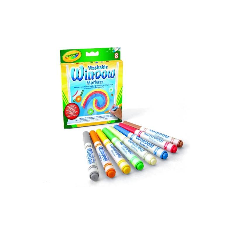 8 rotuladors per finestra