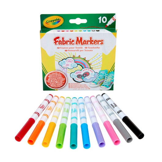 10 rotuladors per a roba