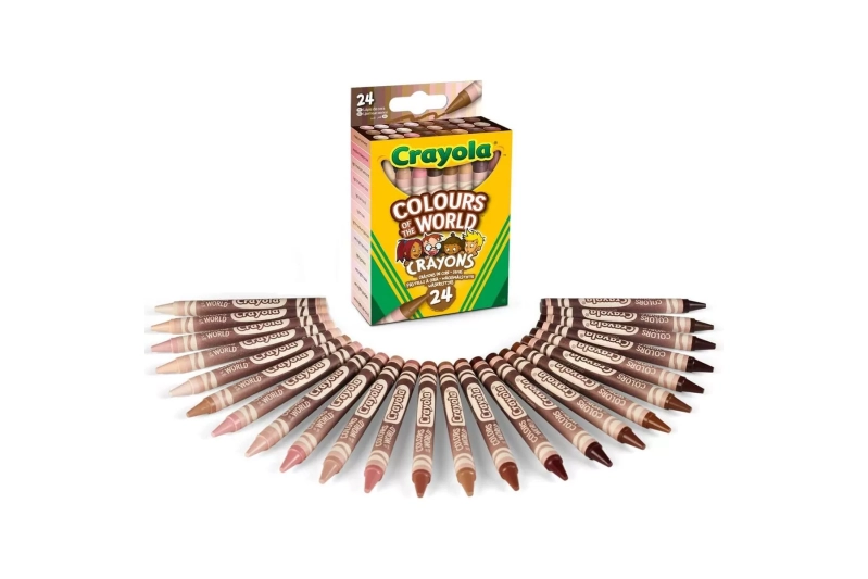 24 ceras crayola colours of the world