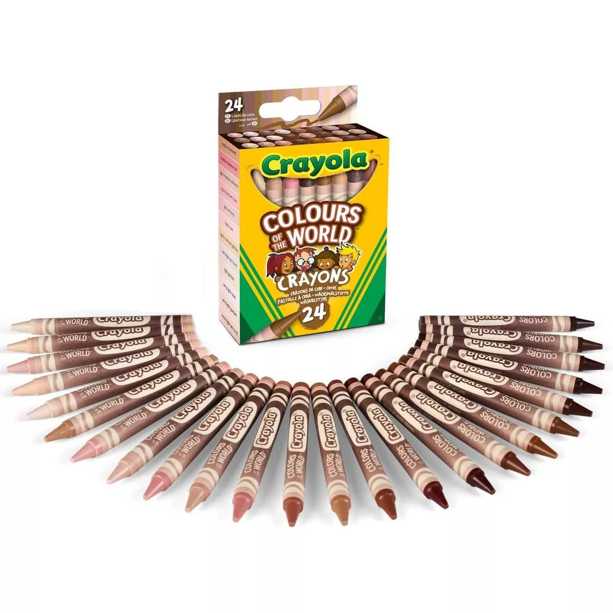 24 ceres crayola colours of the world