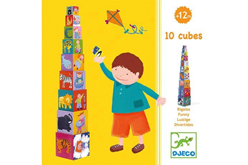 Cubos apilables divertidos