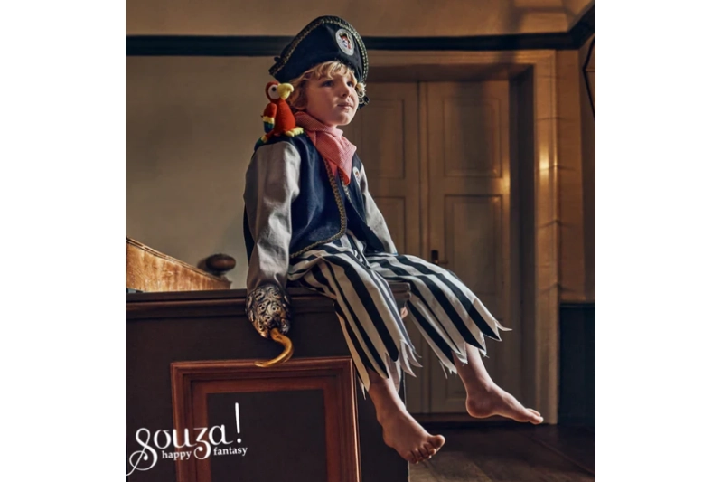 Disfressa de pirata Duncan 8-10 anys