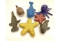 Animales marinos de fieltro