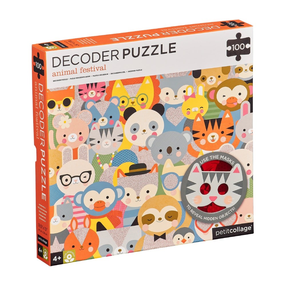 PUZZLE ANIMALES SECRETOS (100 pz.)