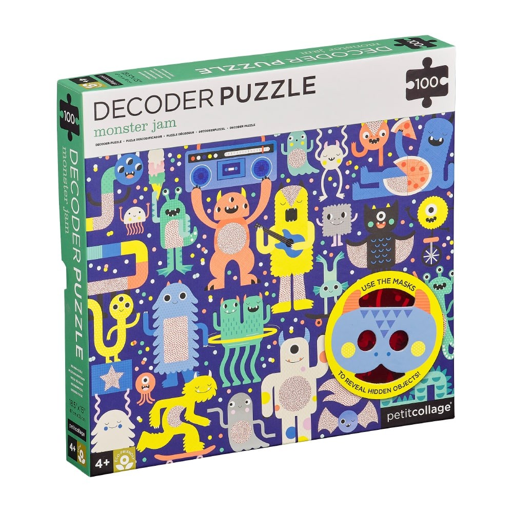 PUZZLE MONSTRUOS SECRETOS (100 pz.)