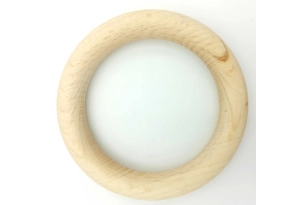 Anilla de madera de 7cm de diámetro sin pintar