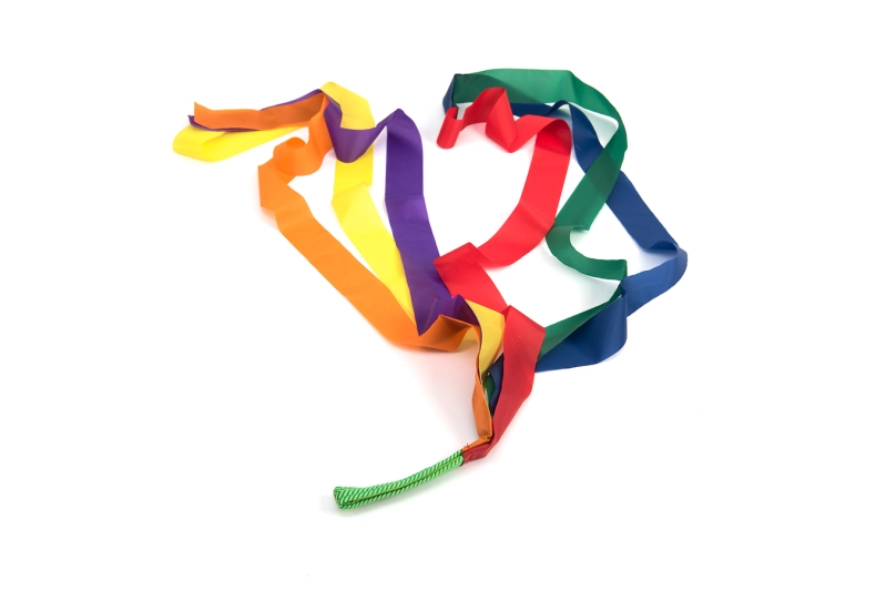 Cinta de baile de colores