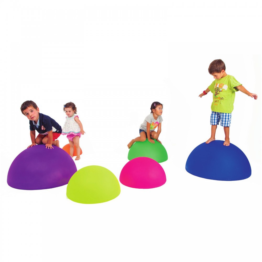 Semiesferas gigantes de equilibrio