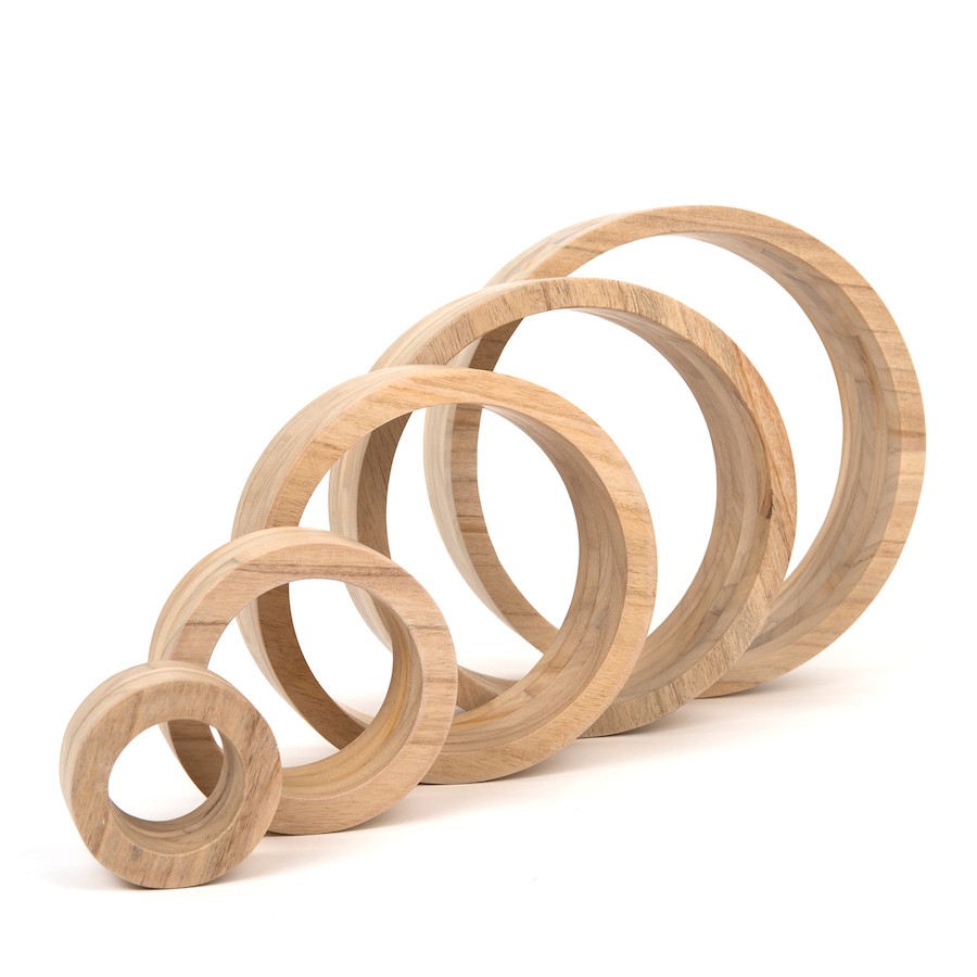 SET CINCO CÍRCULOS CONCÉNTRICOS