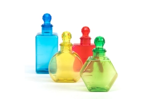 CONJUNTO CUATRO BOTELLAS DE EXPERIMENTACIÓN