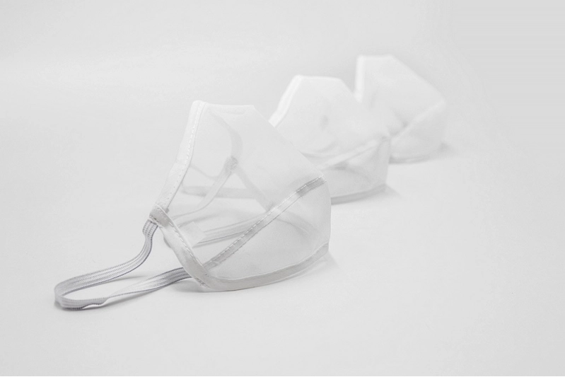 MASCARILLA HIGIÉNICA SEMITRANSPARENTE REUTILIZABLE EMOTION | BIOVEST 10-12 BLANCA