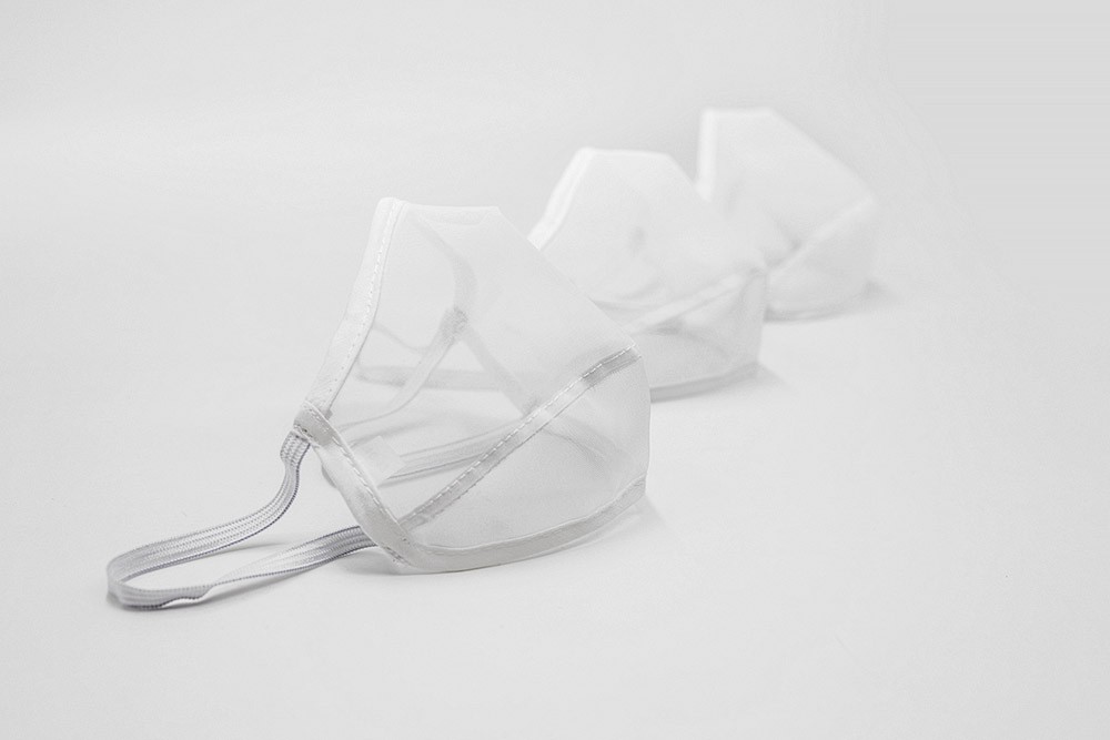 MASCARILLA HIGIÉNICA SEMITRANSPARENTE REUTILIZABLE EMOTION | BIOVEST 10-12 BLANCA