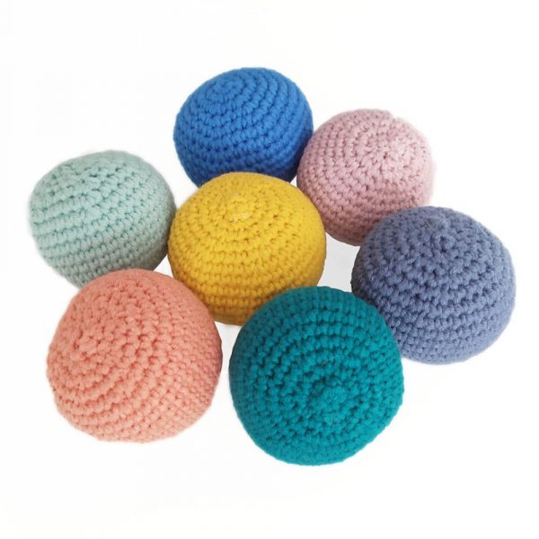 Pilota crochet amb sonall