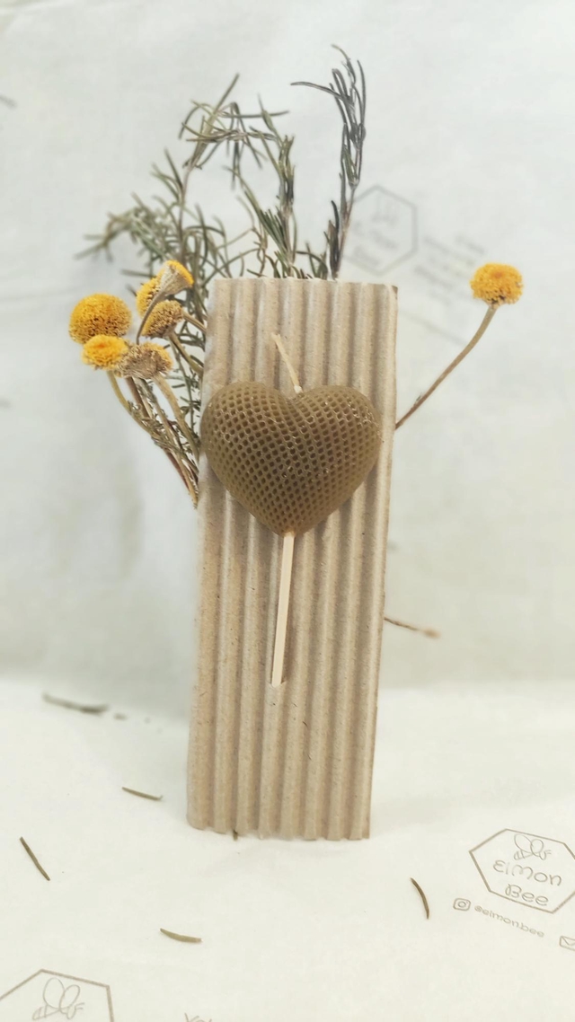 Vela corazones cumpleaños