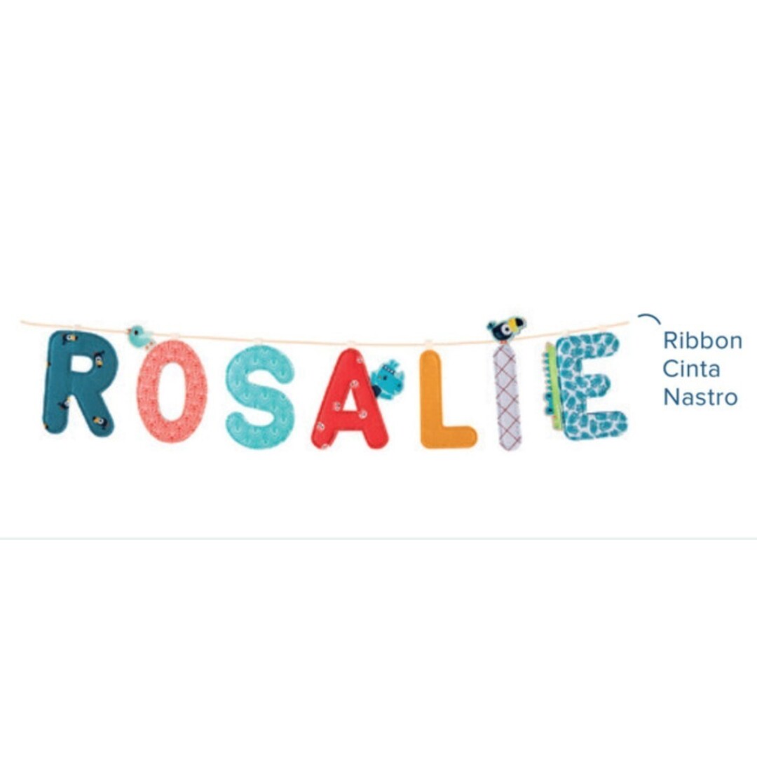 Cinta per lletres roba