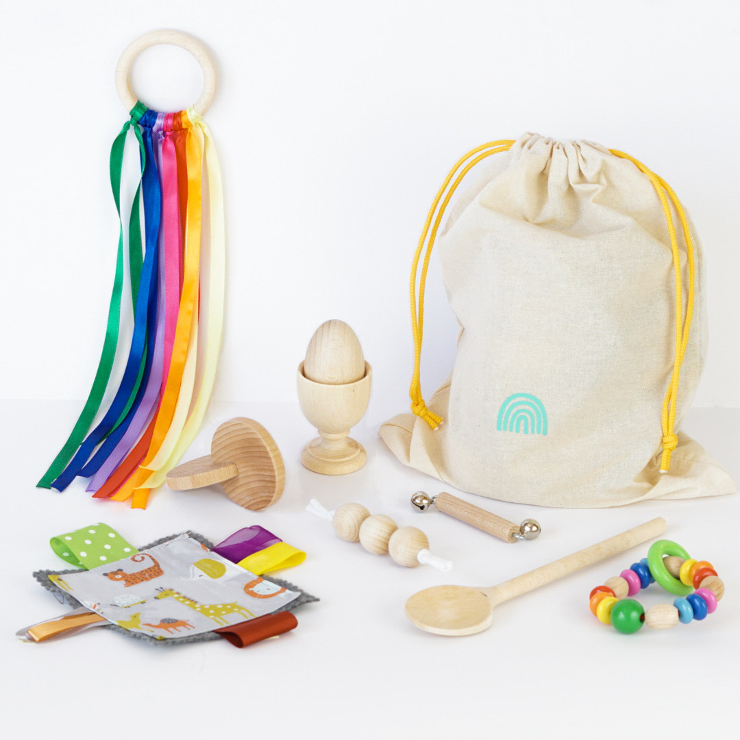 Kit de 9 Juguetes Montessori para bebés