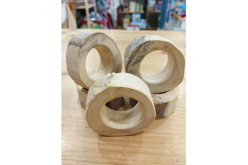 Servilletero de boj para panera de los tesoros