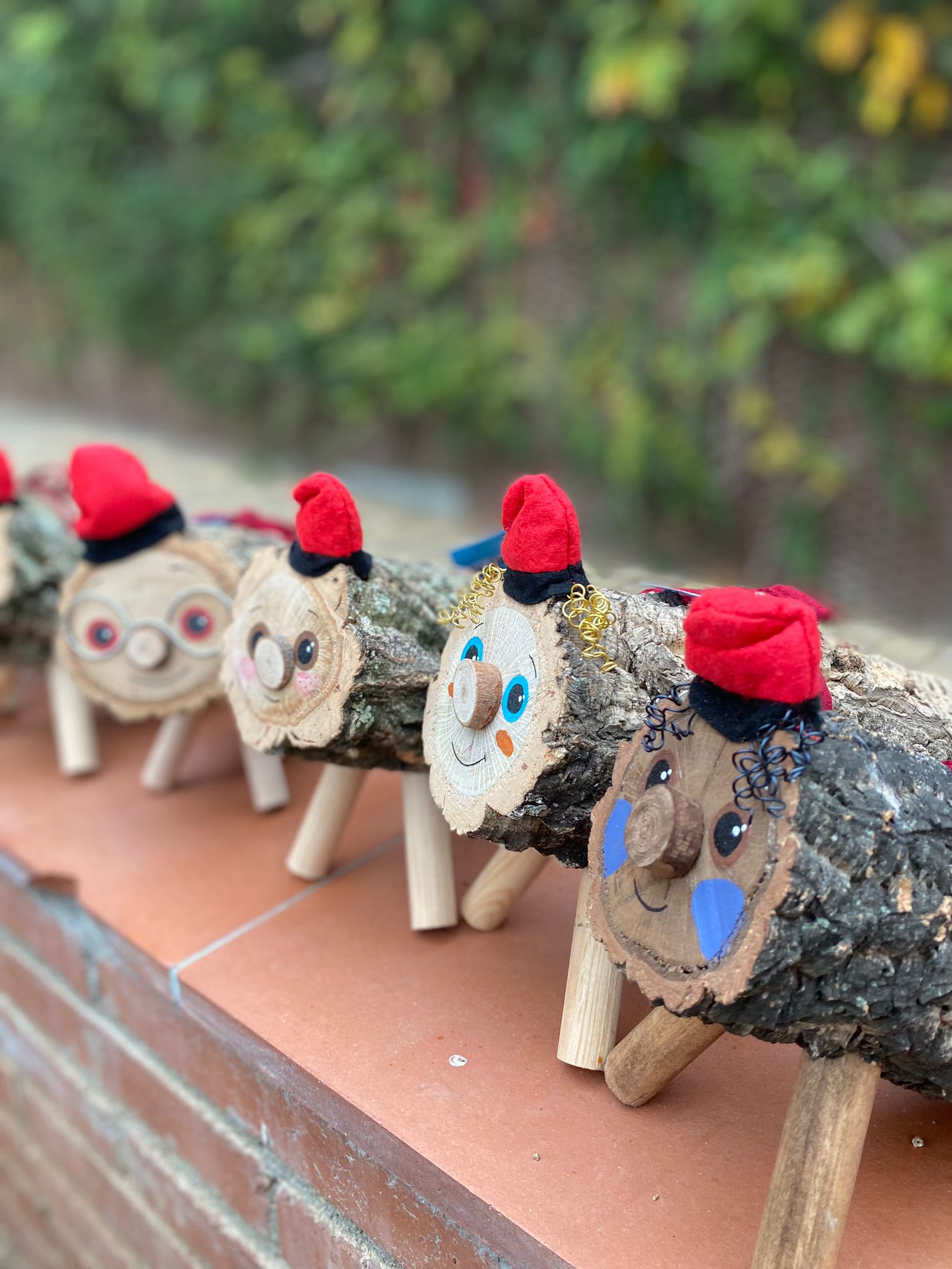 Tió pequeño de Navidad