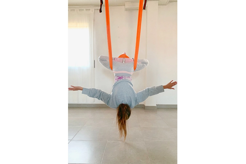 Telas de yoga aéreo