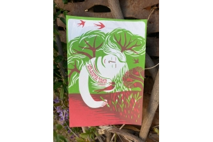 Làmina serigrafiada: "Amb quines bales matareu les