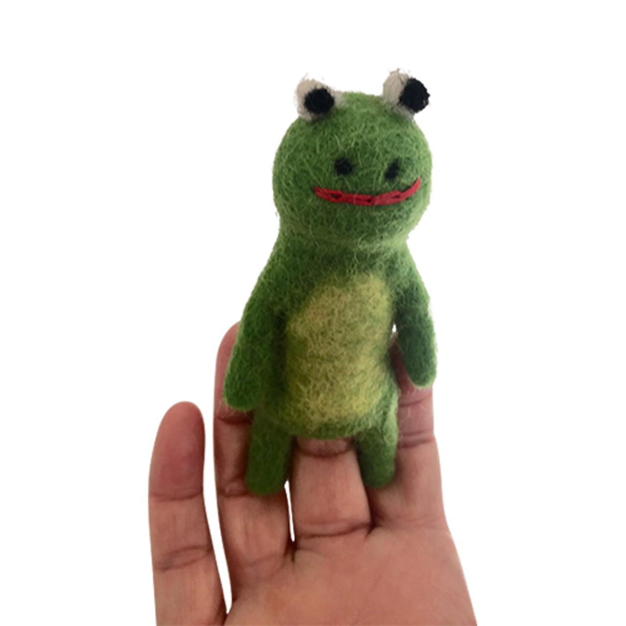 Marioneta de dedo de sapo