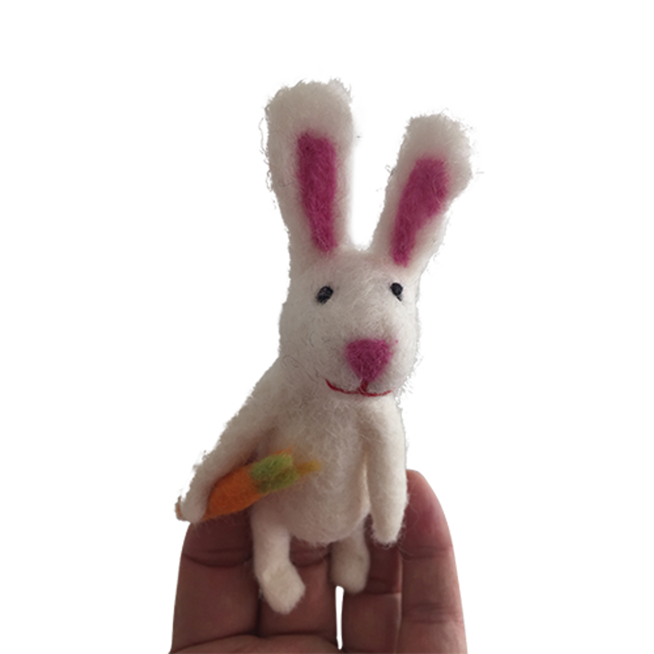 Marioneta de dedo de conejo