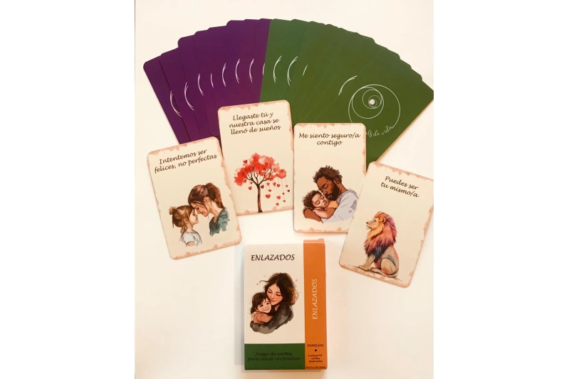 Enlazados. Juego de cartas para crecer en Familia