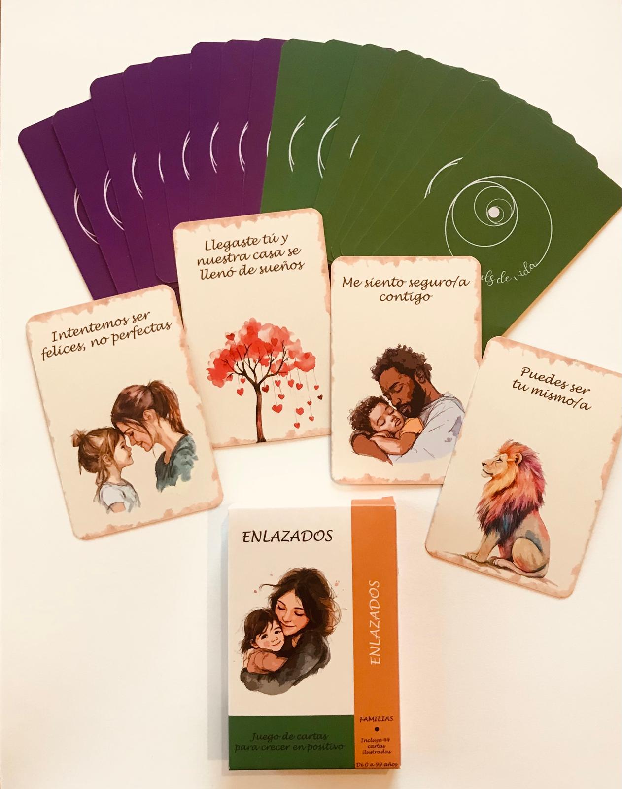 Enlazados. Juego de cartas para crecer en Familia