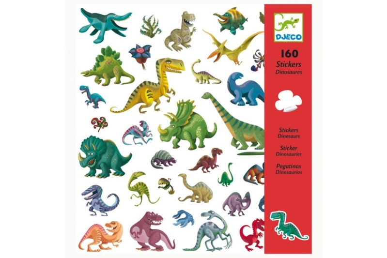 Pegatinas dinosaurios