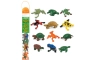 Tubo de 12 ranas y tortugas
