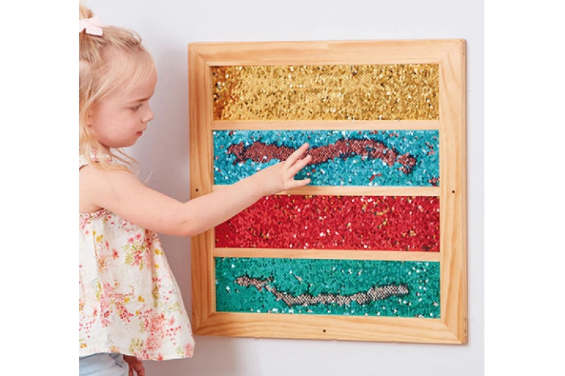 Quadre de lluentons - panell dividid